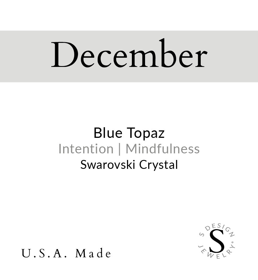 Birthstone | Bracelet | December - Blue Topaz