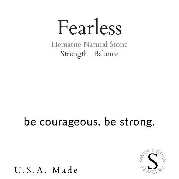 Intention Word Bracelet | Fearless