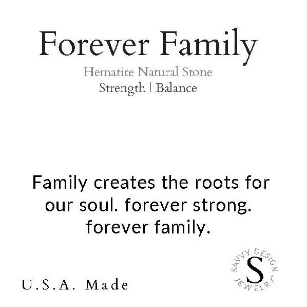Intention Word Bracelet | Forever Family