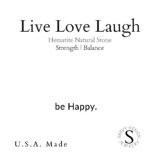 Intention Word Bracelet | Live Love Laugh