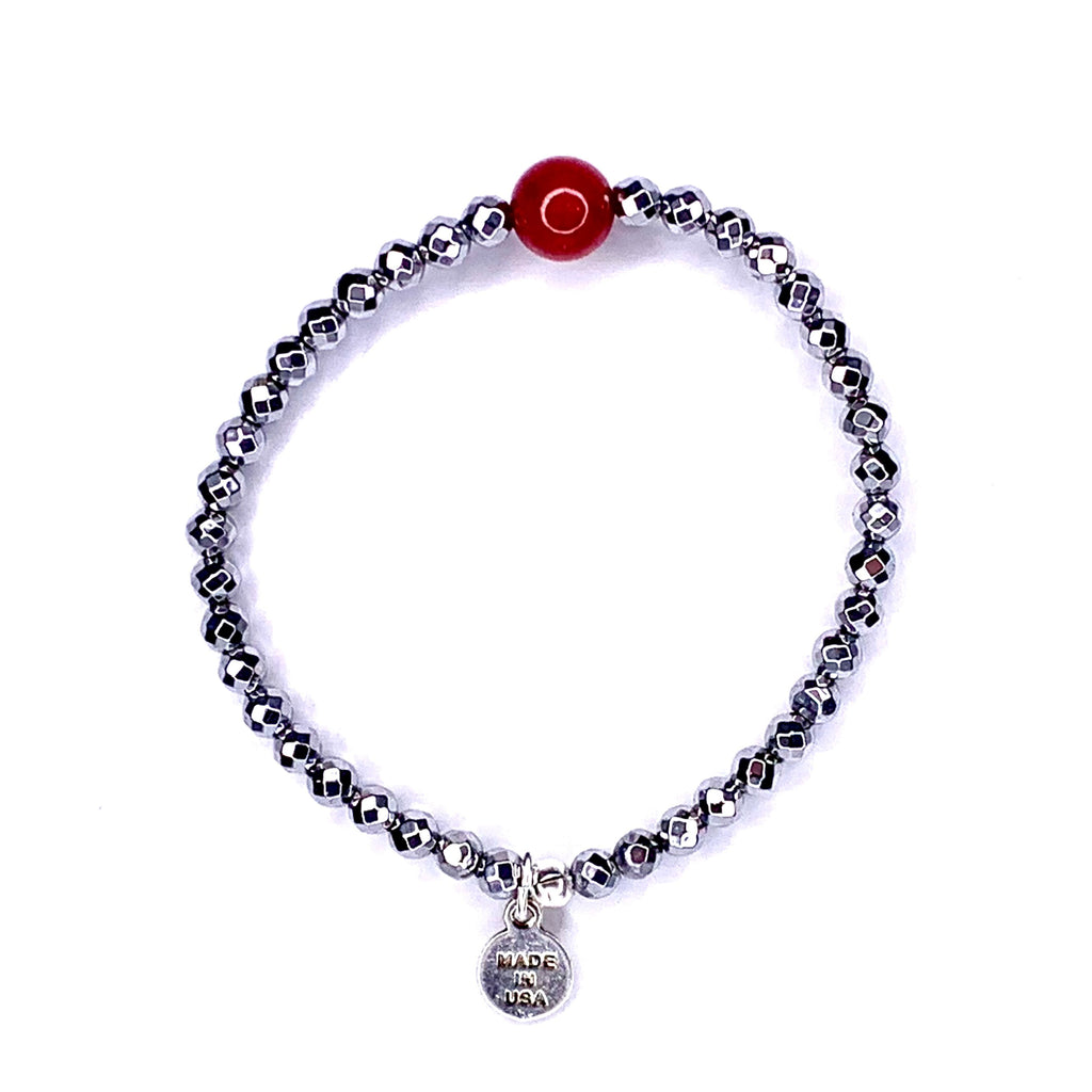 Stones of Hope | Bordeaux - Red Jade | Protection