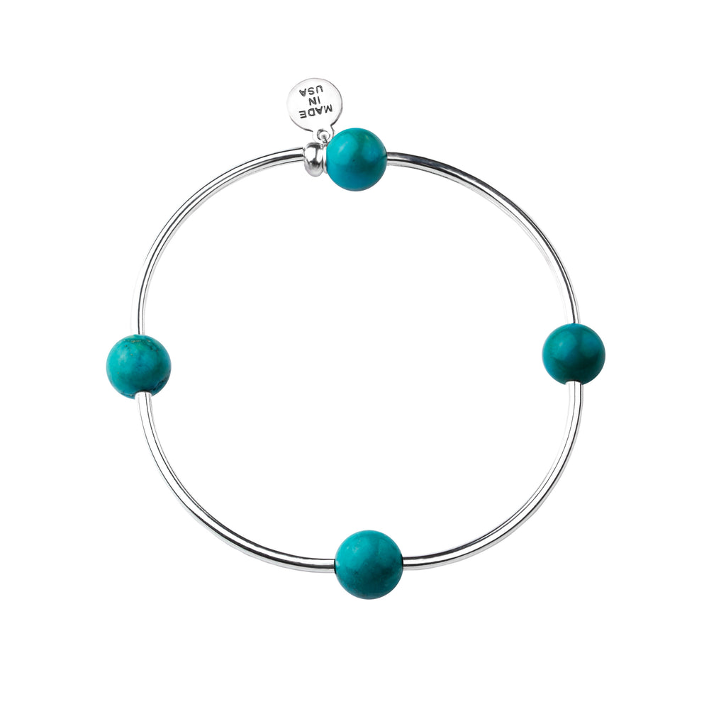 Wish | Bracelet | Turquoise - Stone