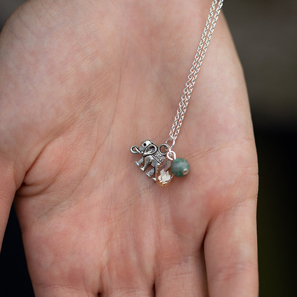 Lotus | Cluster Necklace | Sterling Silver