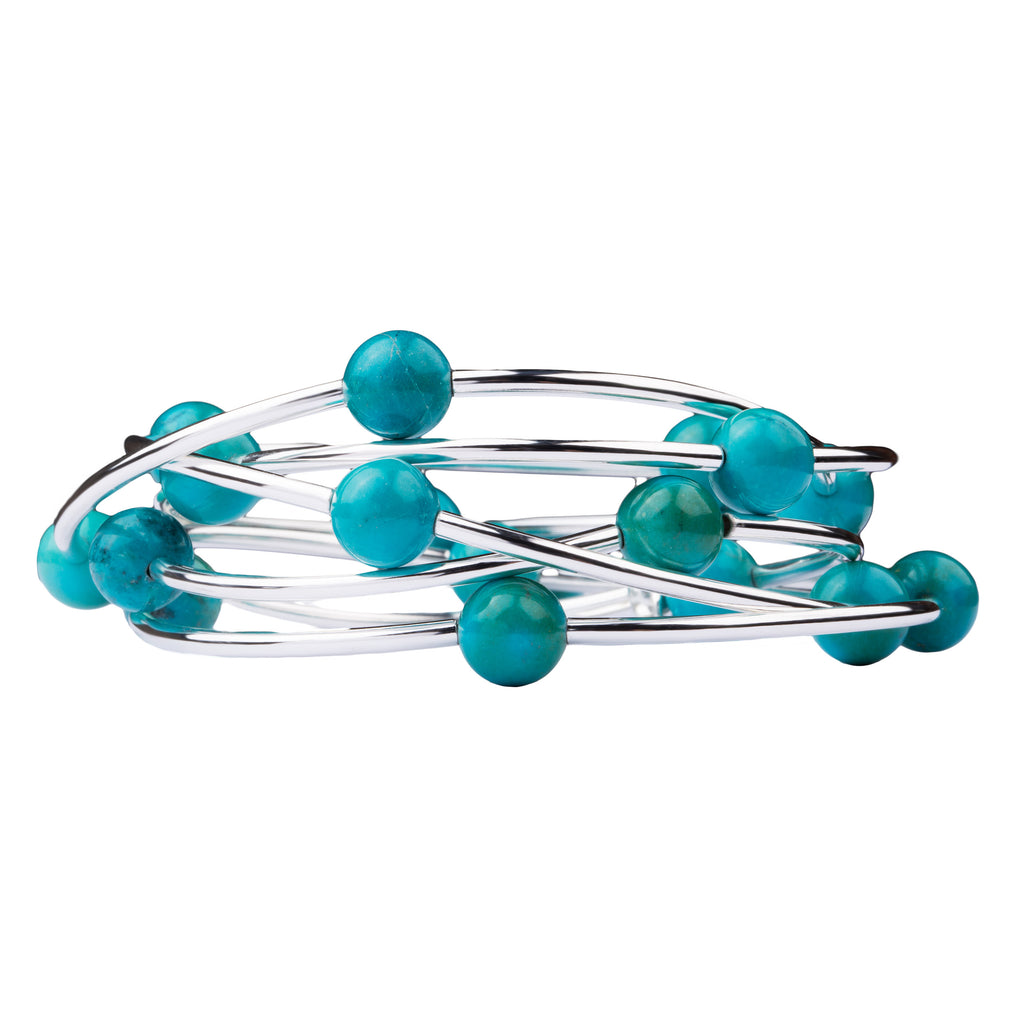 Wrap | Stone | Necklace-Bracelet | Turquoise