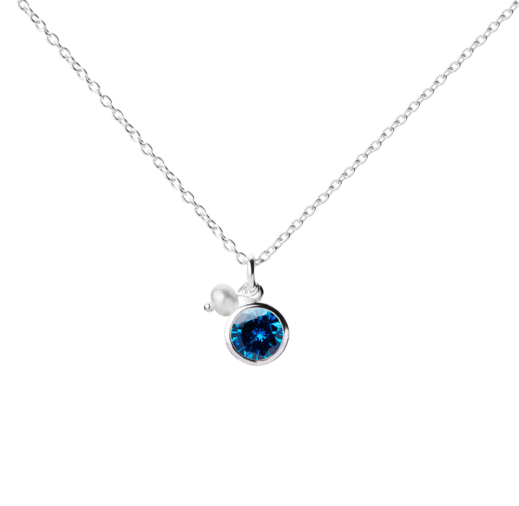 Birthstone | Necklace | December - Blue Topaz