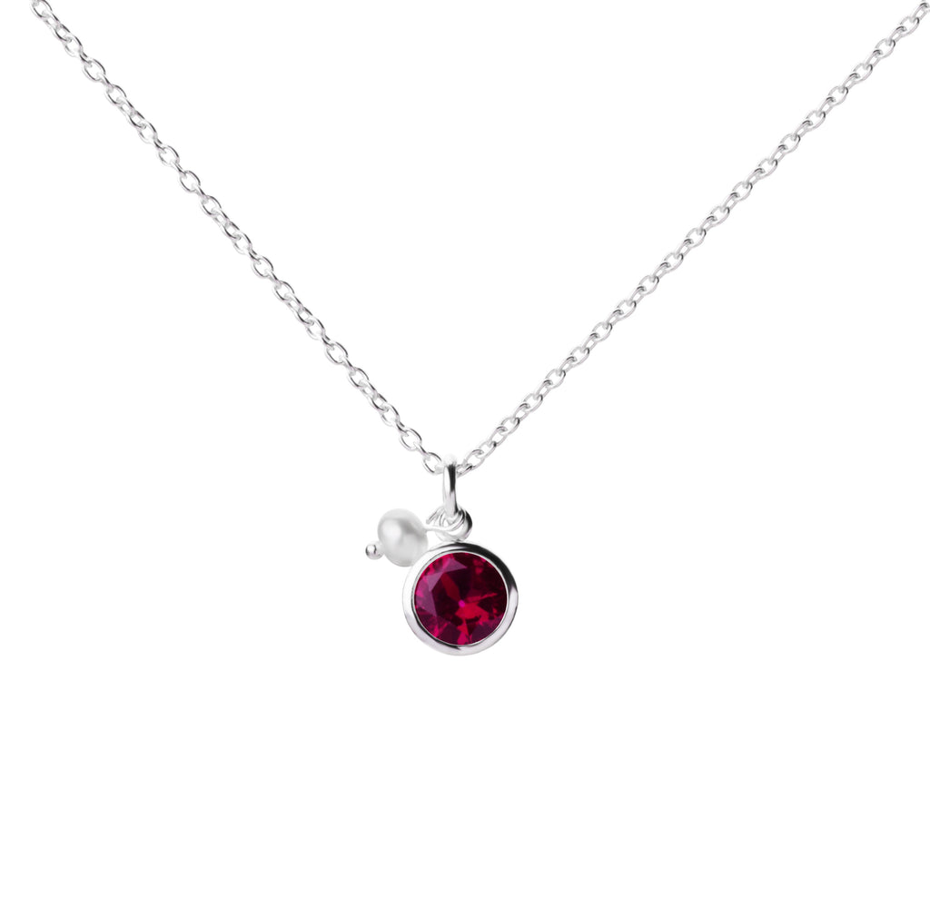 Birthstone | Necklace | July - Ruby