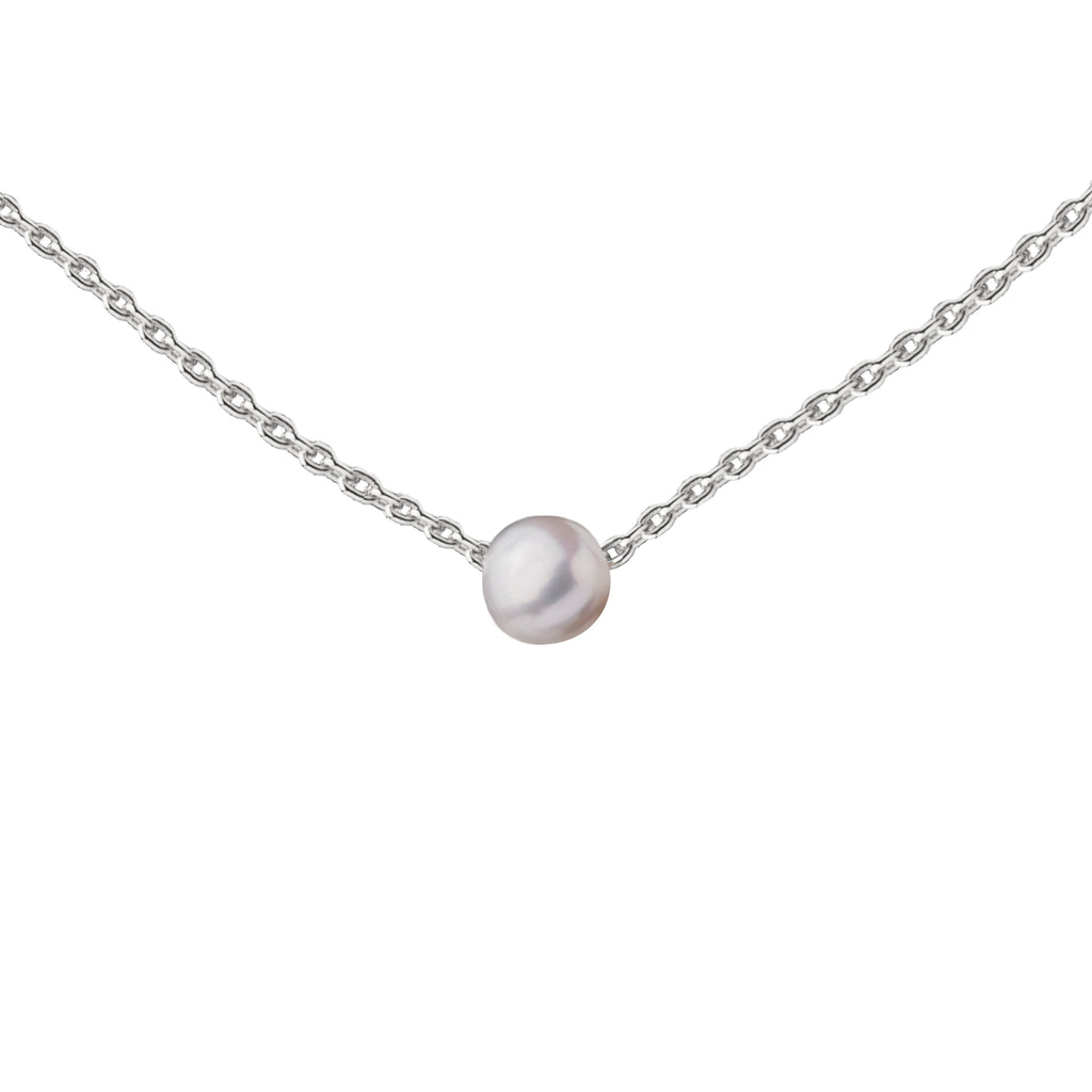 Pearl | Little Layer Necklace | Natural White