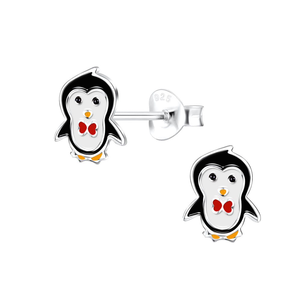 Savvy Kids | Penguin Earring-Silver | Sterling Silver