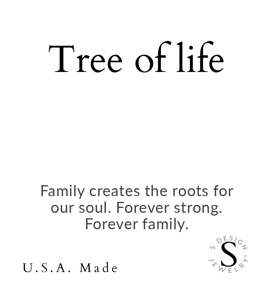 Tree of Life | Soft Bangle Charm Bracelet | Amazonite