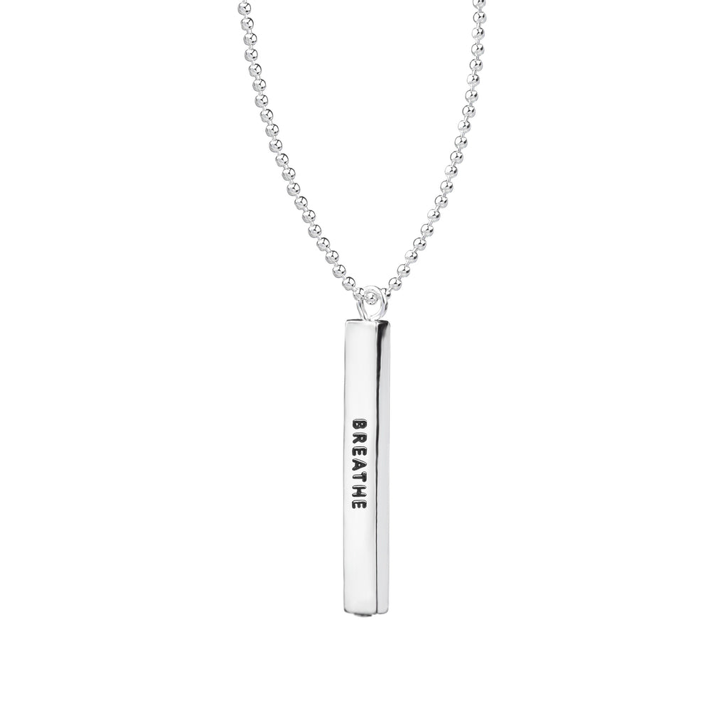 Intention Word Necklace | Breathe