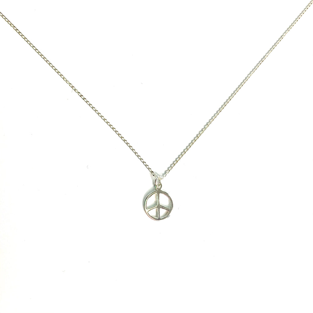 Peace | Little Layer Necklace | Sterling Silver