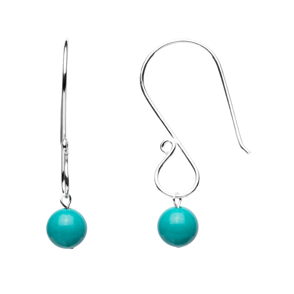 Earring | S Loop | Turquoise